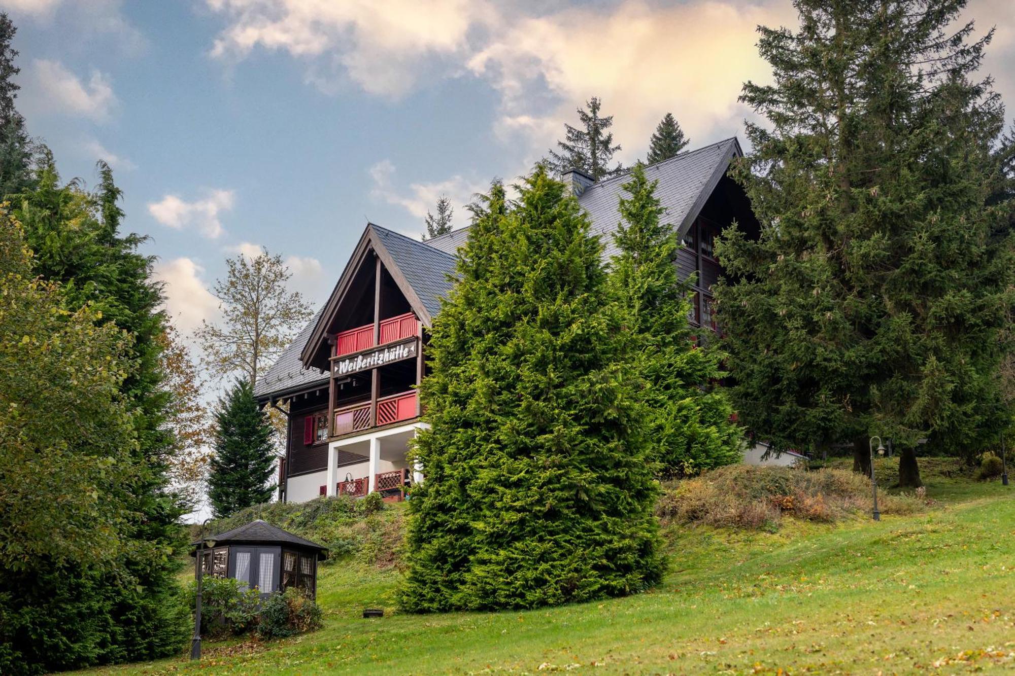 Ferienanlage Zum Silberstollen 2 Haeuser Am Berg Polderhof Und Weisseritzhuette Altenberg  Εξωτερικό φωτογραφία
