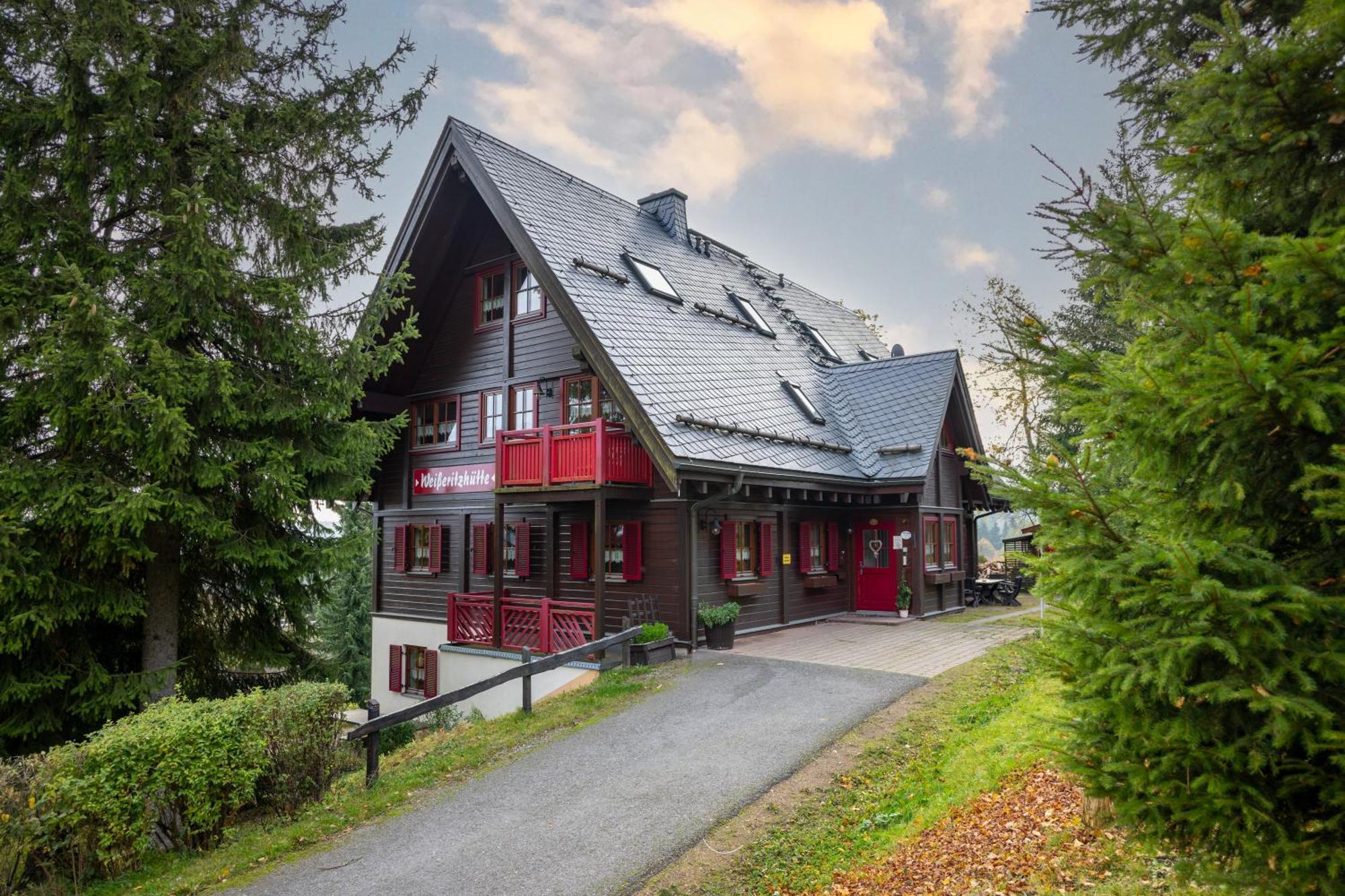 Ferienanlage Zum Silberstollen 2 Haeuser Am Berg Polderhof Und Weisseritzhuette Altenberg  Εξωτερικό φωτογραφία